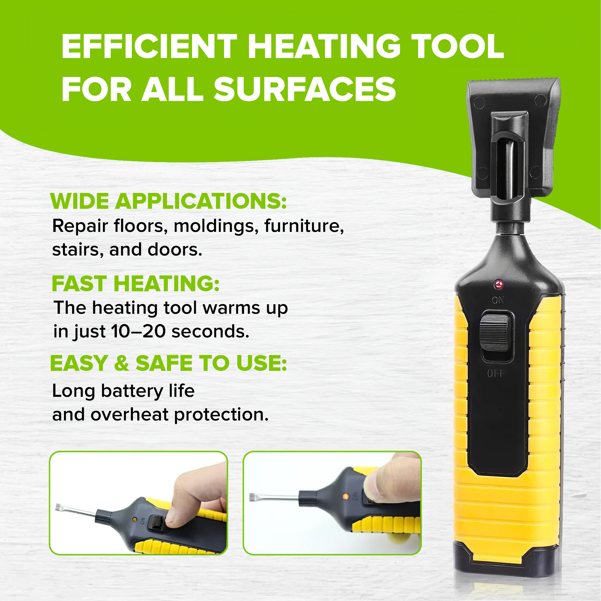 BlendyFix™ – Reparatieset voor Meubels, Plinten en Vloeren