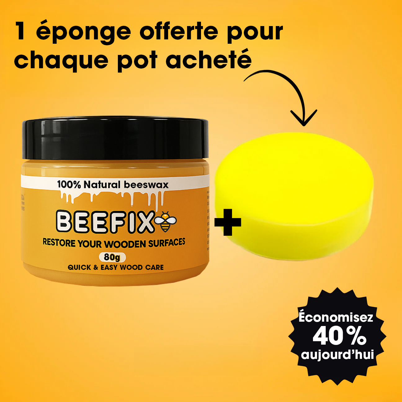 BeeFIX™ – Rénovez vos meubles en bois sans travaux