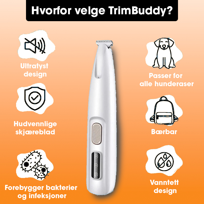TrimBuddy™ - Voor potter en gevoelige områder